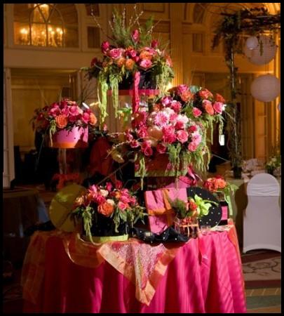 victorian arrangements floral flower table arrangement containers flowershopnetwork tiers florist depicts arranged kraft nanz several created tall