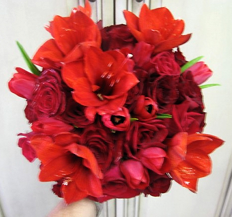 Amaryllis Wedding Bouquet