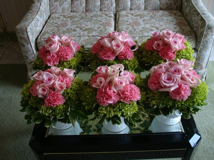 Flower Table Centerpieces For Baby Shower : Flower centerpieces for baby shower tables