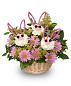 "Somebunny Loves You" Easter Flowers