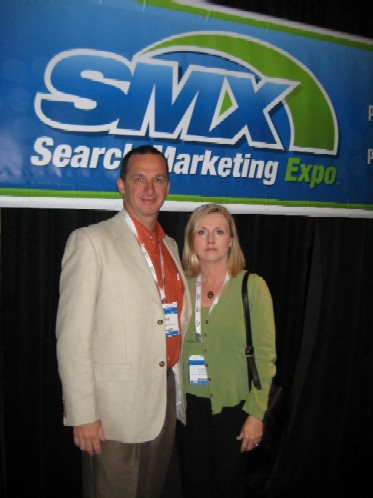 Brock and Loranne of FlowerShopNetwork At SMX Advanced