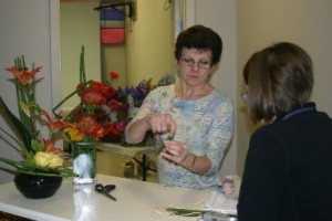 Regina Teaching Brynn Regina Showing Me How Equisetum Holds Water