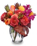 "Fall Flirtations" July Anniversary Flowers