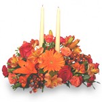 Thanksgiving Unity Floral Centerpiece