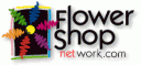 flower shop network logo image