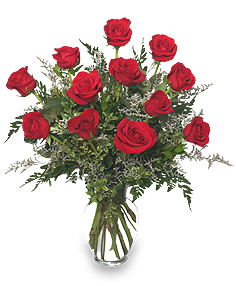 The Classic Dozen Red Roses For Valentines