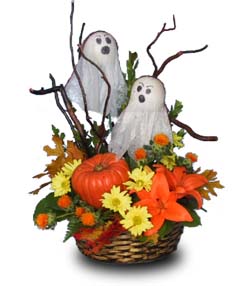 "Boo!" Flower Basket