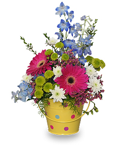 Whimsical Flowers Featuring Larkspur