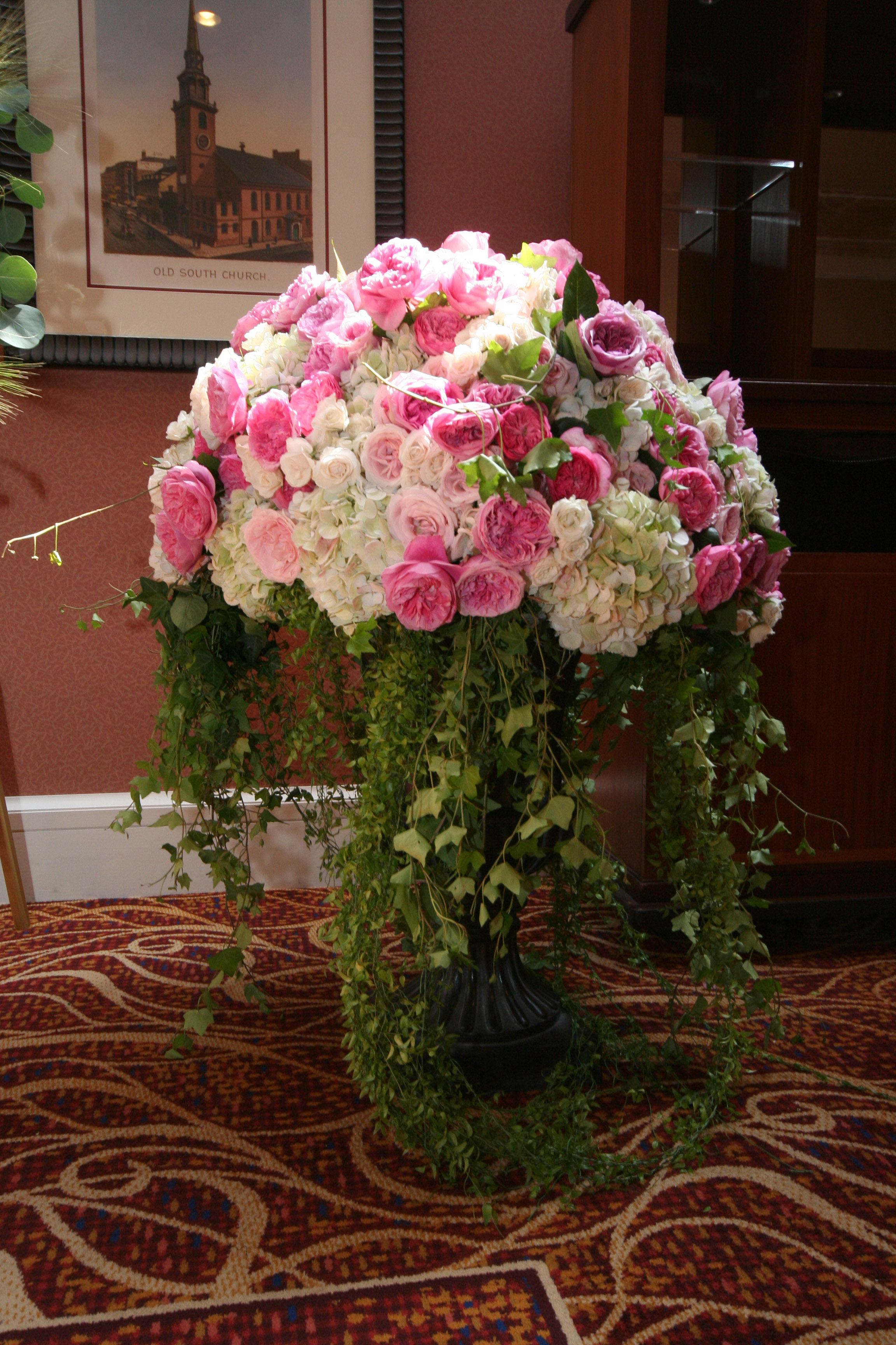 Victorian Funeral Flower Design
