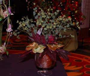 Dark Fall Floral Design