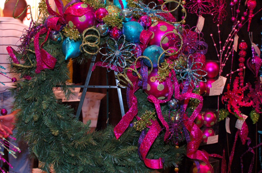 Glitz & Glam Contemporary Christmas Wreath