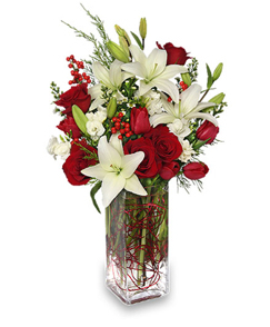 Send Christmas Flowers From Your Local Florist