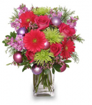 Fun Christmas Flower Arrangement