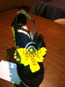 Shoe Flower Art At The Florida State Florists' Convention 2011