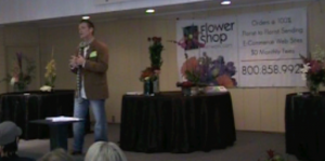 Anthony Swick Presenting For Flower Shop Network