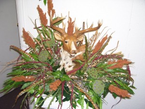 Deer Funeral Flowers For A Hunter