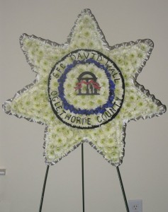 Police Funeral Flowers