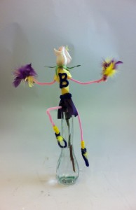 Cheerleader Flowers - Novelty Flowers