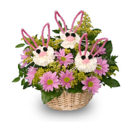 Easter Bunny Flowers