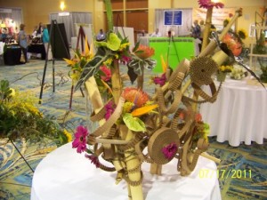 Unique Floral Designs at Texas State Florist Convention