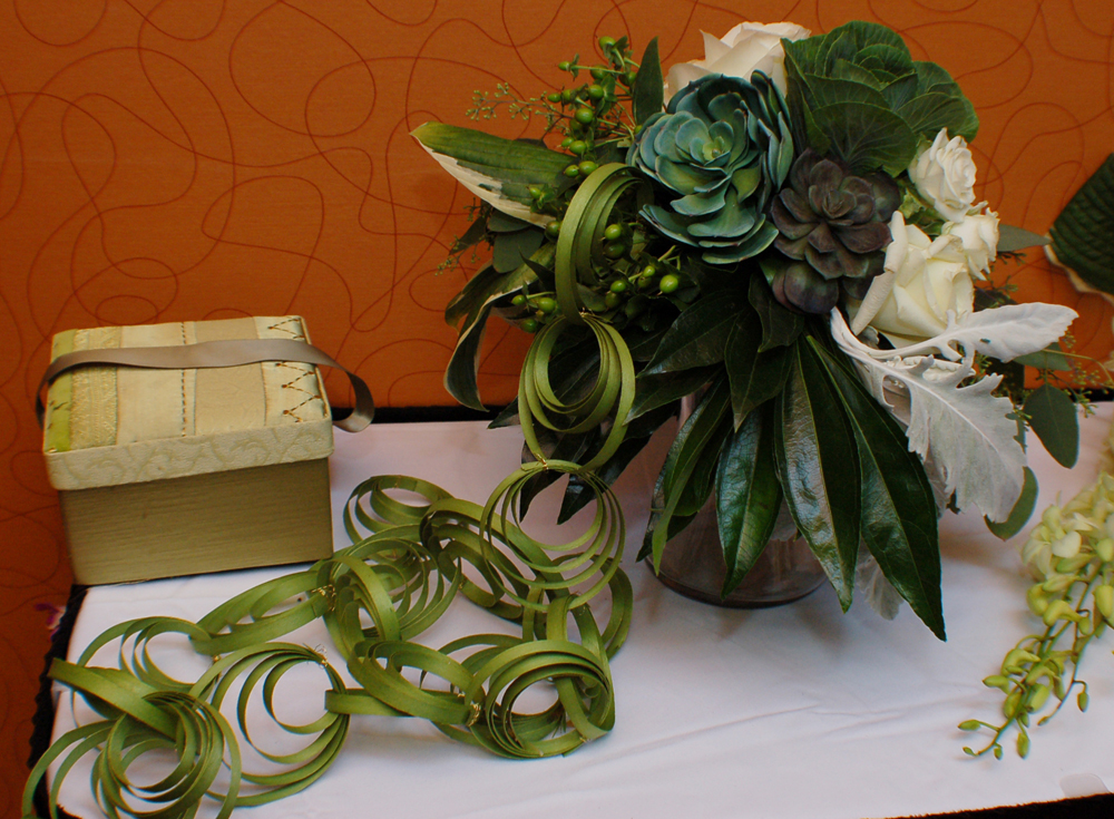 Green Succulent Bouquet