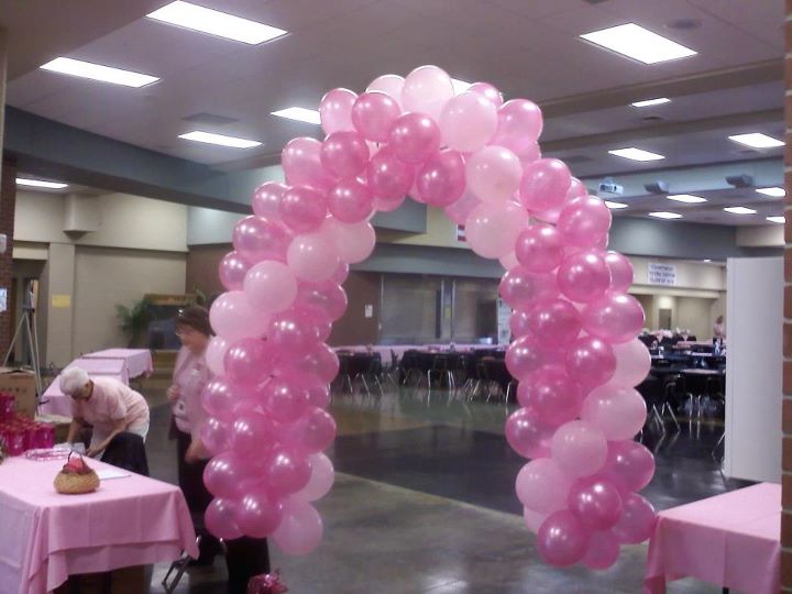 Breast Cancer Awareness Event Decorations