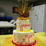 Wedding Shower Cake - Congrats Matt & Meghan