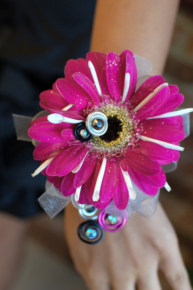 Fun and Playful Prom Corsage