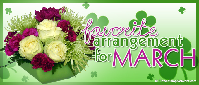 March Favorite Flower Arrangement