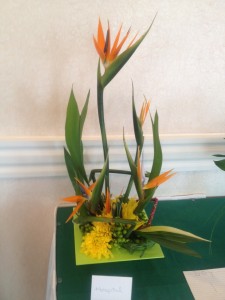 Birds of Paradise are featured in this tropical floral design from FSFA