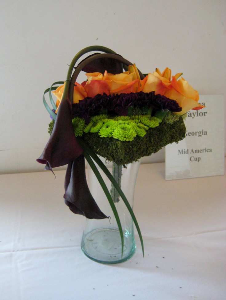 Wedding Bouquet Entry for the Mid American Cup by Jenna Naylor, Georgia