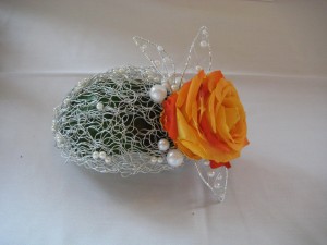 Personal Flowers - Vintage-style Floral Hat