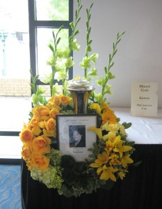 Memorial Flowers Entry for the Mid American Cup by Sherri Cyre, Kansas