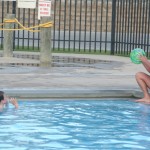 Patti and her grandkid play ball!