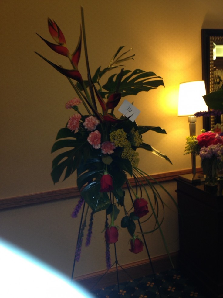 Tropical Funeral Arrangement