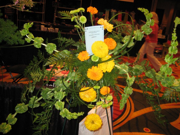 Funeral Flowers for the Designer of the Year Competition by Rae Griffith, True Colors Artistry in Springfeild IL