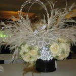 Headdress at the Tennessee Florist Convention