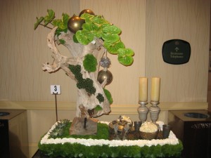 For the Table Top Competition of the Tennessee State Florist Convention