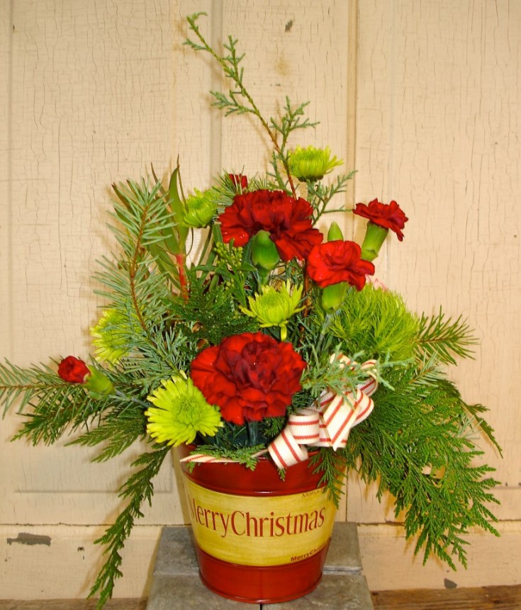 Christmas Flowers by The Petal Patch, McFarland WI