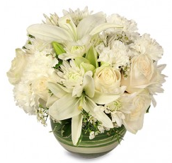 White Flowers for Romance