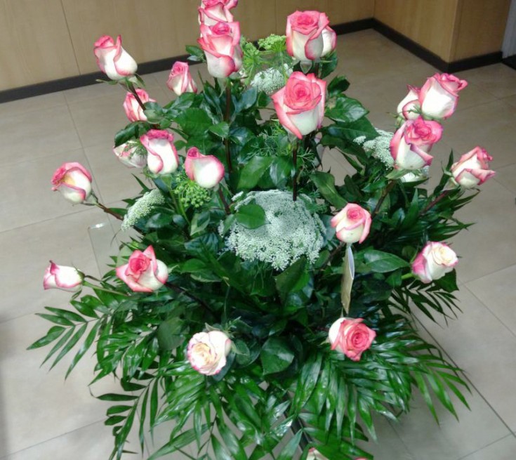 Pink Flower Arrangement from Spain