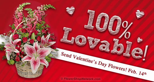 Send Valentine's Day flowers from your local florist!