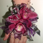 Orchid prom corsage by A Lovie Creation Floral Design, Gresham OR