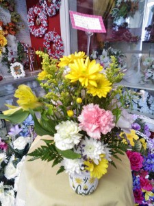 Flower arrangement Wilma's Flowers, Japser AL