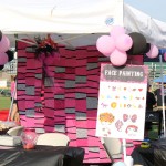 The FSN Tiger Lily Tamers' Relay for Life Booth