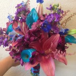 Bridal bouquet from A New Beginning Florist in Moore, OK