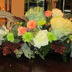 Excellent centerpiece by Inspirations Floral Studio in Lock Haven, PA
