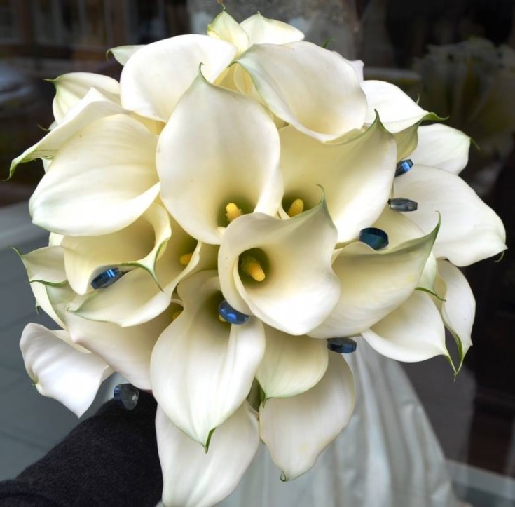 Simple yet elegant bouquet from Monday Morning Flower and Balloon Co. in Princeton, NJ