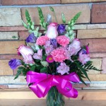A spring bouquet from Dorothea's Florist in Hobe, FL