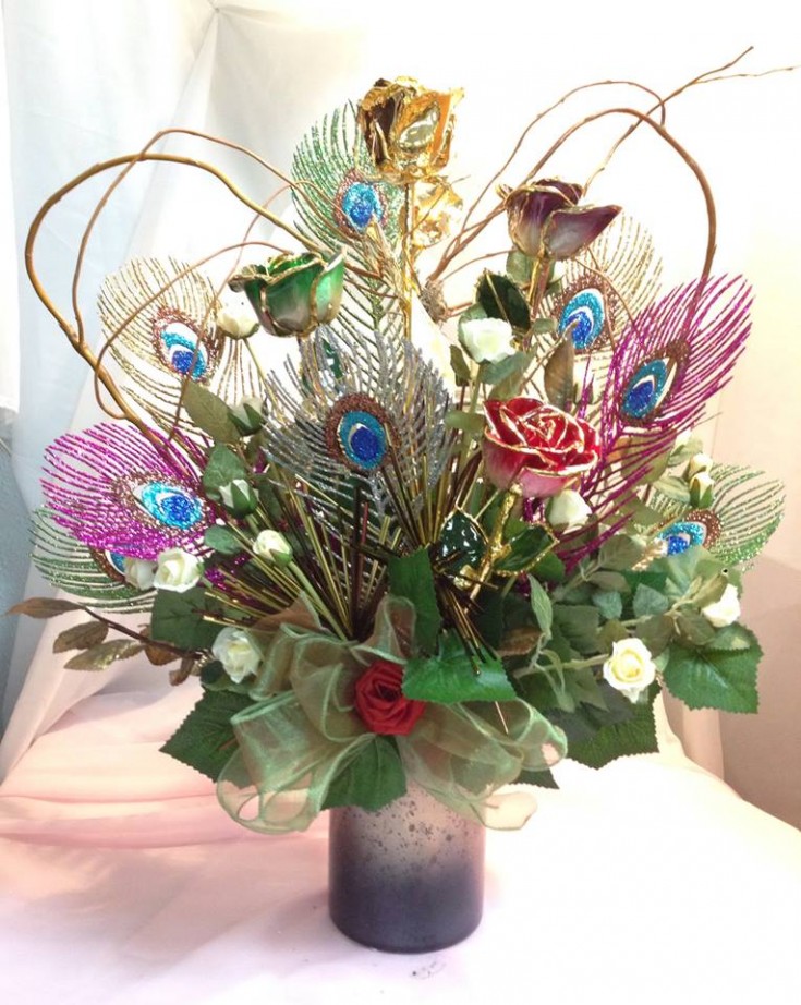 Arrangement for a recipient allergic to flowers from Michele's Floral & Gifts in Copperas Cove, TX